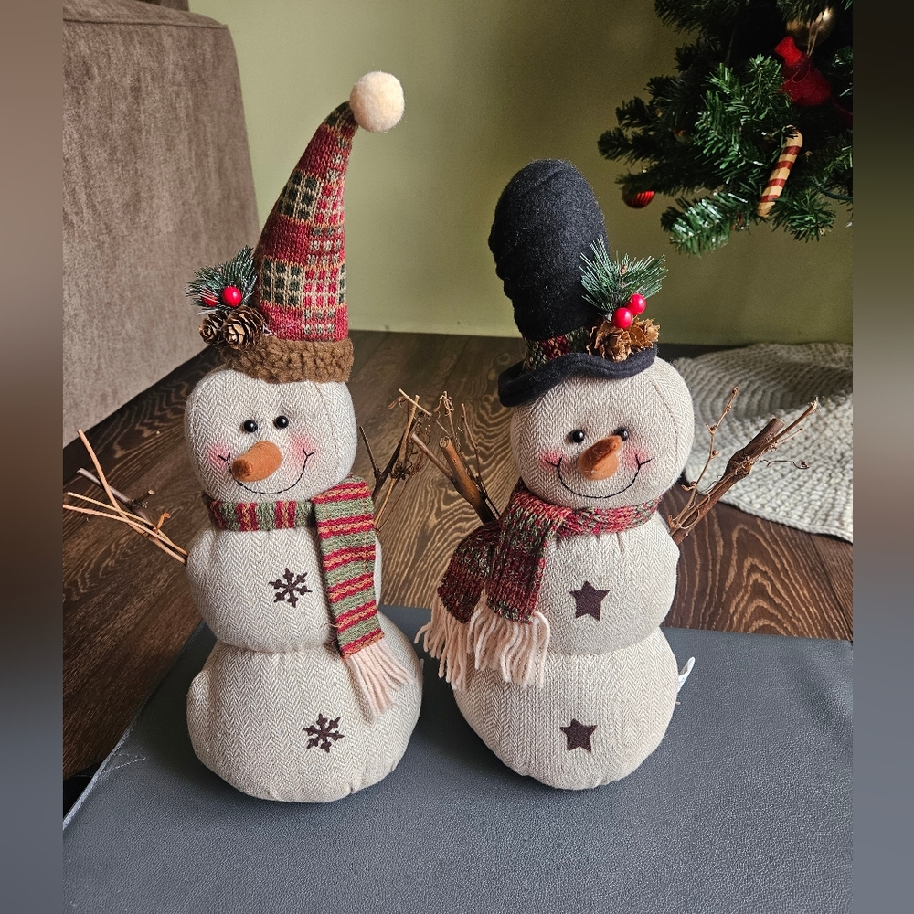 Set Of 2 Snowmen From HOBBY LOBBY